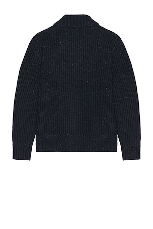Schott Donegal Cardigan in Blue