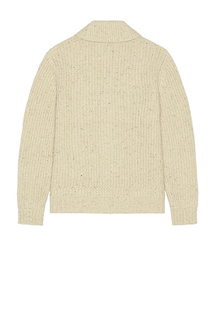 Schott Donegal Cardigan in Beige. Size XXL/2X. Also