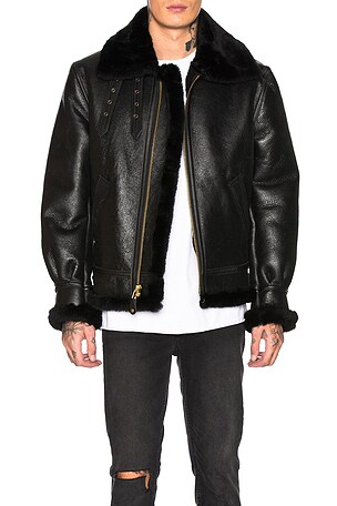 Schott B-3 シープスキン ジャケット WWII Leather Bomber Jacket - Schott NYC