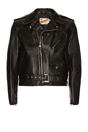 Schott One Star Perfecto Moto Jacket in Black