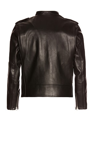 Schott Cafecto Steerhide Hybrid Cafe Racer in Black