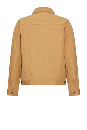 Schott Unlined Utility Jacket in Tan