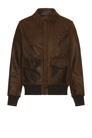 Lightweight Cowhide A-2 Jacket Schott