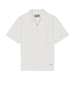 1/4 Zip Short Sleeve Shirt Schott