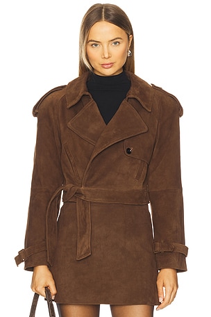 Natasha Suede Jacket Susanna Chow