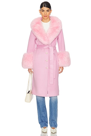 Jojo Cashmere Fur Coat Susanna Chow