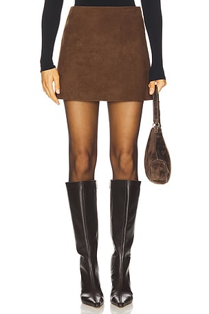 Alara Suede Skirt Susanna Chow