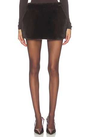 Sydney Faux Fur Skirt Susanna Chow