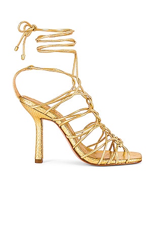 Schutz Heyde Heel in Ouro REVOLVE