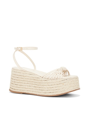 Schutz Livia Sandal in Cream