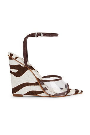 Elodie Vinyl Wedge Sandal Schutz