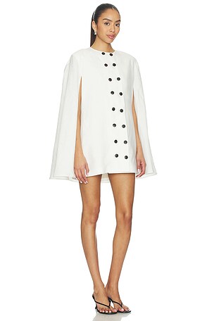 SELMACILEK Button Down Jacket in Ivory