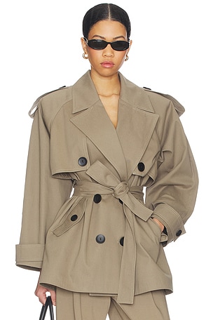 Khaki Terra Trenchcoat SELMACILEK