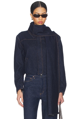 BLOUSON EN JEAN FROSTED SELMACILEK