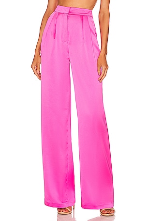 Double Pleated Wide Leg Pant SELMACILEK