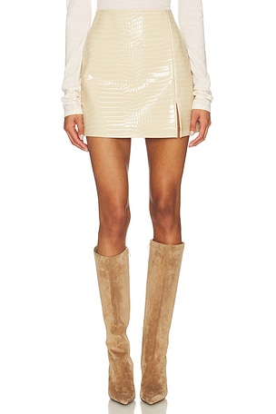 Luxe Leather Skirt SELMACILEK