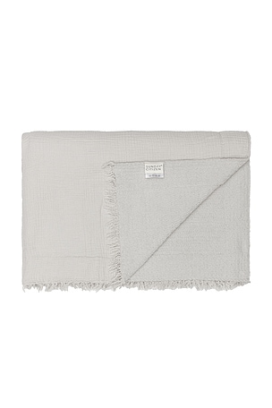 Sunday Citizen Snug Muslin Throw in Grey