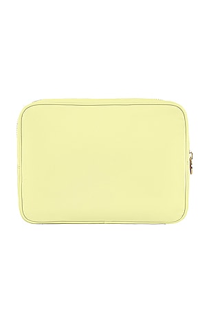 Stoney Clover Lane Clear Front Large Pouch in Banana