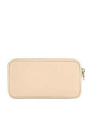 Stoney Clover Lane Clear Front Small Pouch in Sand