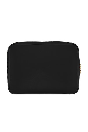 Stoney Clover Lane Clear Front Large Pouch in Noir