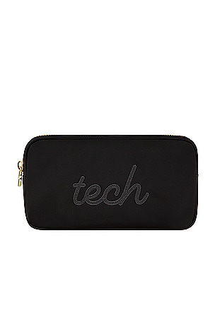 Noir Tech Embroidered Small Pouch Stoney Clover Lane