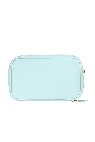 Stoney Clover Lane Double Zip Pouch in Sky