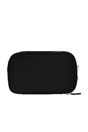 Stoney Clover Lane Double Zip Pouch in Noir