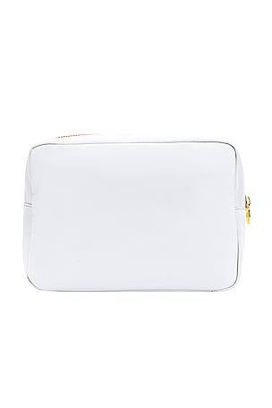 Stoney Clover Lane Classic Large Pouch in Blanc