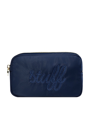 "stuff" Embroidered Small Pouch Stoney Clover Lane