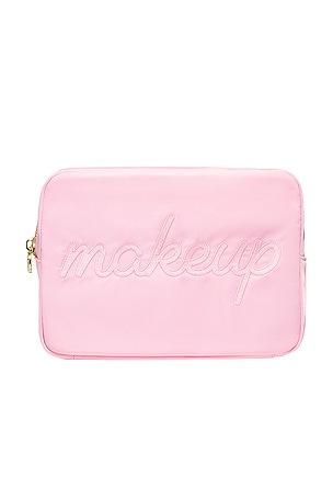 "makeup" Embroidered Large Pouch Stoney Clover Lane