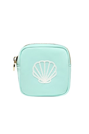 Shell Embroidered Mini Pouch Stoney Clover Lane