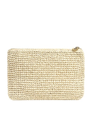 Stoney Clover Lane Flat Pouch in Natural