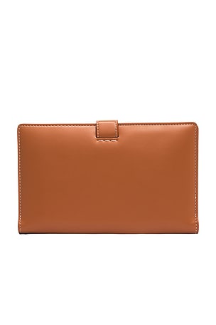 Stoney Clover Lane Small Travel Wallet in Rust