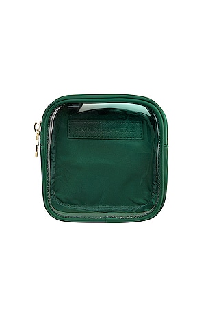 Stoney Clover Lane Mini Clear outlets Front Pouch Emerald