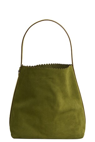 Stoney Clover Lane Pittsford Slouchy Shoulder Bag in Olive