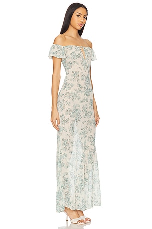 Stone Cold Fox x REVOLVE Camille Maxi Dress in Teal