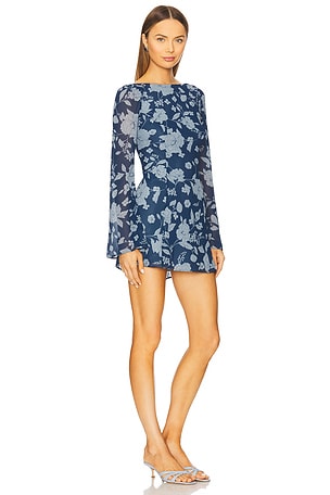 Stone Cold Fox x REVOLVE Jenna Mini Dress in Navy