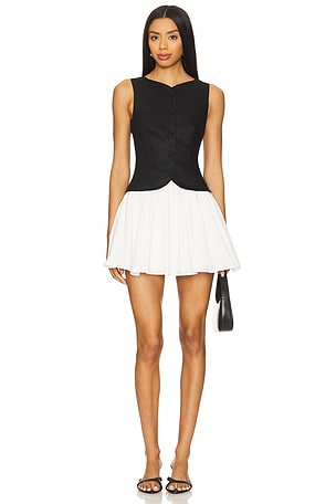 x REVOLVE Hannah Mini Dress Stone Cold Fox