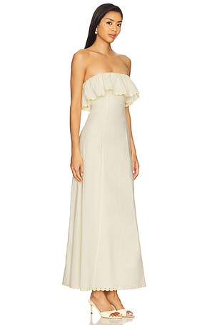 Stone Cold Fox x REVOLVE Abby Maxi Dress in Lemon