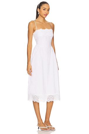Stone Cold Fox x REVOLVE Maxine Midi Dress in White