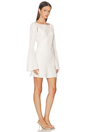 Stone Cold Fox x REVOLVE Gracie Jacquard Mini Dress in Ivory