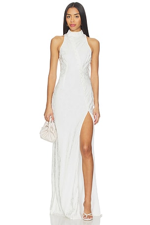 x REVOLVE Cindy Maxi Dress Stone Cold Fox