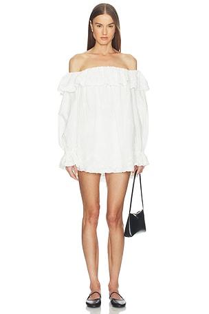 x REVOLVE Abby Mini Dress Stone Cold Fox