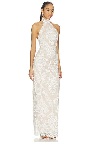 Stone Cold Fox x REVOLVE Gini Gown in White