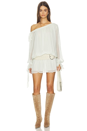 x REVOLVE Sansa Mini Dress Stone Cold Fox