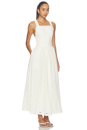 Stone cold fox vestido marlow en color Marfil