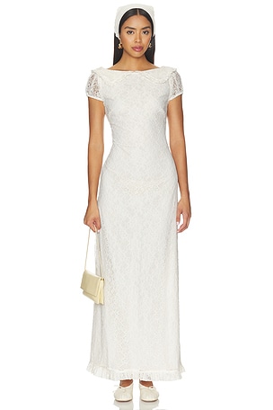 x REVOLVE Mae Maxi Dress Stone Cold Fox