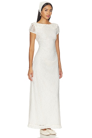 Stone Cold Fox x REVOLVE Mae Maxi Dress in Ivory