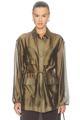 x REVOLVE Cleo Jacket Stone Cold Fox