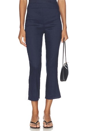 x REVOLVE Romie Cigarette Pant Stone Cold Fox